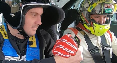 (ВИДЕО) ИутеКредит Македонија организираше возбудливо возење со  Игор Стефановски Иџе