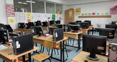 Опремена првата училишна компјутерска лабораторија преку хуманитарната акција на ПроКредит Банка и МАСИТ