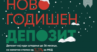 Замисли желба, штеди и исполни ја со Новогодишниот Промо депозит на Халкбанк