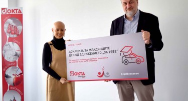 Со донација од ОКТА, корисниците од Здружението „За тебе“ ќе се стекнат со возачки дозволи
