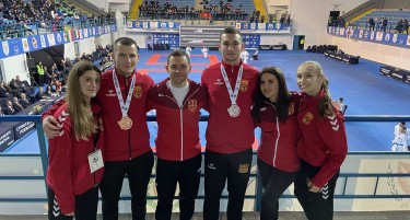 Две бронзи за каратистите на „Макпетрол“ на Европското првенство за кадети и јуниори