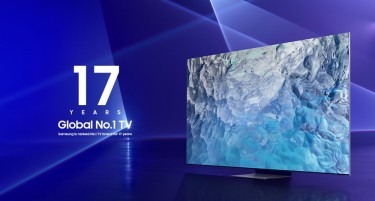 Samsung го предводи глобалниот пазар на телевизори, 17-та година по ред