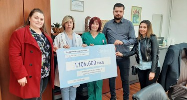Dm дрогерие маркт донира над еден милион денари во медицинска опрема за гинеколошкиот оддел при клиниката за радиотерапија и онкологија