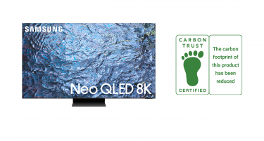 Телевизорот Samsung Neo QLED 2023 се здоби со сертификат за „Намалување на CO2“ од институтот Carbon Trust