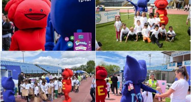 Омиленото Битолско млеко со 10 витамини ја поддржа детската трка „Охрид трчаТ“