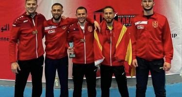Македонскиот карате-тим освои бронза на медитеранскиот шампионат во Тунис