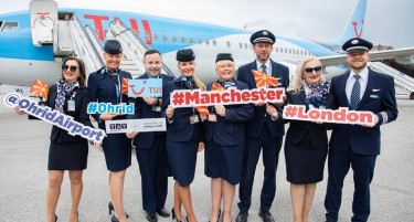 На охридскиот аеродром: ТАВ ги пречека првите летови на TUI UK од Манчестер и Лондон