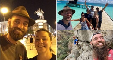 ЈА ПОСЕТИ И МАКЕДОНИЈА: Данец го прошета светот без да се качи во авион