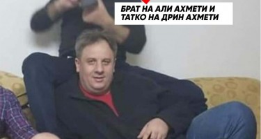 ВМРО-ДПМНЕ објави заедничка фотографија од обвинителот Абази и таткото на Дрин Ахмети