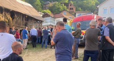 (ФОТО) Местото на трагедијата, каде што двајца работници загинаа во Шипковица додека санираа свлечиште