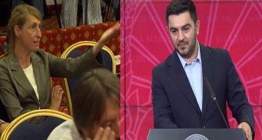 „Зборувате за непостоечка држава“ - новинарка го искара Бектеши оти рекол „Република Македонија“