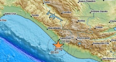 СИЛЕН ЗЕМЈОТРЕС РЕГИСТРИРАН НА ГРАНИЦАТА МЕЃУ МЕКСИКО И ГВАТЕМАЛА - јачина од 6,4 степени