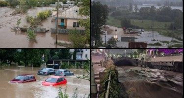 ХЕЛИКОПТЕР ИЗВЛЕКУВА ЛУЃЕ ОД ПОПЛАВЕНИТЕ ПОДРАЧЈА, ИМА МРТВИ Катаклизмични поплави во Австрија: „Алармот за катастрофа се вклучи, никој не може да излезе“