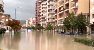 ПОПЛАВИ ЈА ЗАФАТИЈА И АЛБАНИЈА: Во Тирана улиците се под вода, има паднати дрвја