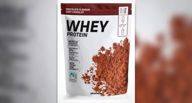 МЕТАЛНИ ЧЕСТИЧКИ ВО WHEY PROTEIN СО ВКУС НА ЧОКОЛАДО: Декатлон го повлече од продажба