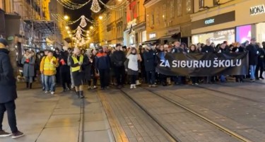 УДОБНИ ФОТЕЛЈИ, КРВАВИ УЧИЛИШНИ КЛУПИ: Хрватите бараат подобрување на безбедноста откако млад човек изврши напад