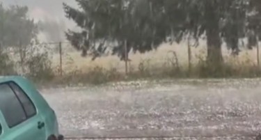 ШТО ДОНЕСЕ СИЛНИОТ ДОЖД: Поплавена куќа во Чаир, фарма во Битола, има и одрони