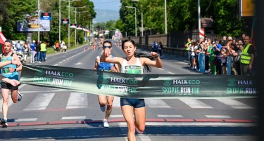 Ивановски и Поп Арсова – победници на 9.издание на HalkEco Скопје Трча 10 км