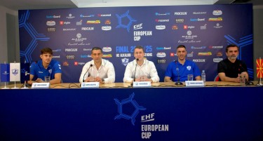 „ДА НАВИВАМЕ ФЕР И СО СРЦЕ: НАПРЕД АЛКАЛОИД!!“: Претседателот на РК „Алкалоид“, Минов со порака