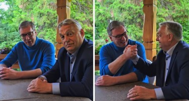 (ВИДЕО) ОРБАН ЗА ВУЧИЌ: Не разбирам српски, но му верувам сто проценти