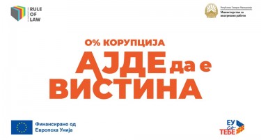 Твојата храброст е почеток на крајот на корупцијата