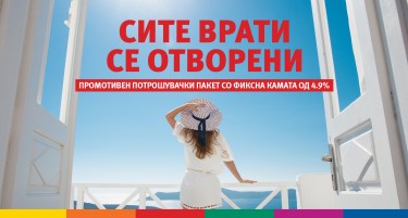 Промотивен потрошувачки пакет од ПроКредит Банка што „ги отвора сите врати“