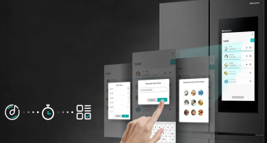 Hisense фрижидер кој има сè – дури и екран од 21 инч на вратата