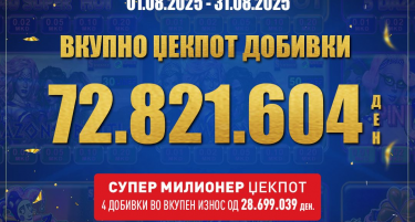 ВИДЕОЛОТАРИЈА КАСИНОС АВСТРИЈА: МИЛИОН И ДВЕСТА ИЛЈАДИ ЕВРА ИСПЛАТЕНИ ДОБИВКИ ВО АВГУСТ!