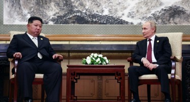 Путин му се заблагодари на Ким во Пекинг за помошта од севернокорејската армија