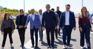 Пуштена во употреба нова делница од автопатот Кичево-Охрид