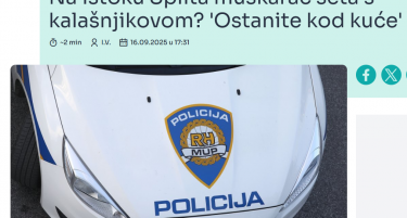 Повик до луѓето да останат дома - во Сплит се шета маж со калашников?