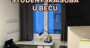 (ВИДЕО) Нина покажа како изгледа нејзината соба во студентски дом во Виена: Oва е вистински мал луксуз