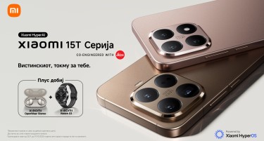 XIAOMI ЈА ПРЕТСТАВУВА СЕРИЈАТА XIAOMI 15T