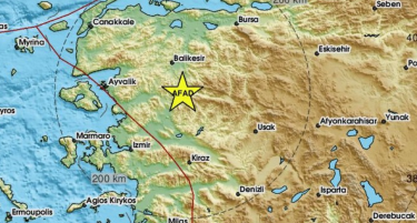 Се стресе западниот дел на Турција