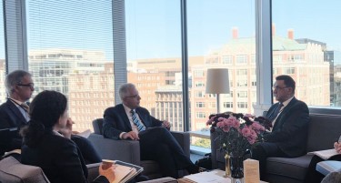 Славески на средби со ММФ: Мерките на Народната банка придонесува за постепено намалување на инфлацијата и задржување на финансиската стабилност