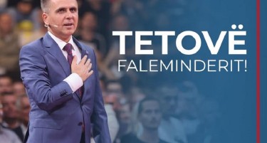 КАСАМИ ПОВИКА НА ПРОСЛАВА НА ПЛОШТАДОТ: Благодарам Тетово за големата победа!