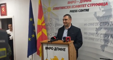 „СТРУМИЧАНИ ГО СОБОРИЈА БАСТИОНОТ НА СДСМ“: Јанков од ВМРО-ДПМНЕ прогласи победа