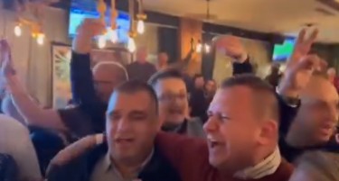 ВИДЕО: Со „Бисер балкански“, Михаилов ја честиташе победата на Јанков во Струмица