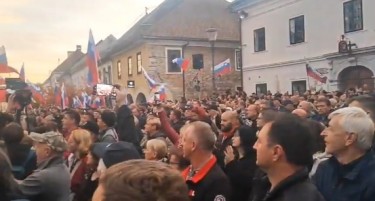 (ВИДЕО) ГНЕВОТ НА СТИВНУВА: Протести во Словенија откако Роми убија угостител
