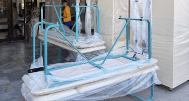 ФЕРОИНВЕСТ ДОНИРАШЕ МЕДИЦИНСКИ МЕБЕЛ ПРОИЗВЕДЕН ВО БРАКО НА КЛИНИКАTA ЗА ТОРАКАЛНА И ВАСКУЛАРНА ХИРУРГИЈА