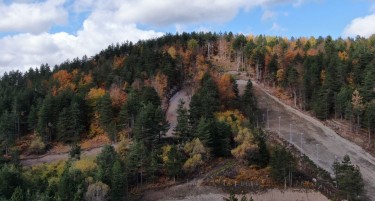 ЈАНЧЕВ СЕ ПОФАЛИ: Во Ски-центар Михајлово се гради нова скијачка патека