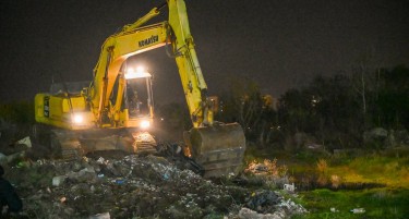 ПОЧНА ДА СЕ ЧИСТИ ВАРДАРИШТЕ! Ѓорѓиевски синоќа почна и таму да работи