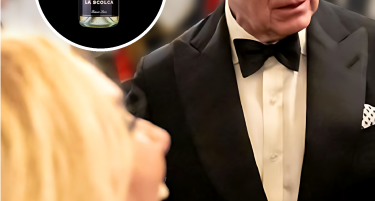 La Scolca на кралската трпеза во резиденцијата на Кралот Чарлс III