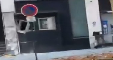 (ВИДЕО) ФИЛМСКИ ГРАБЕЖ ВО ФРАНЦИЈА: Крадци со динамит кренаа во воздух банкомат