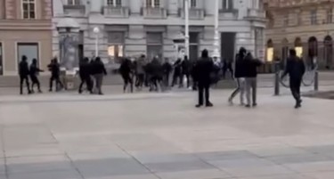 (ВИДЕО) МАСОВНА ТЕПАЧКА ВО ЗАГРЕБ: Граѓаните вознемирени се јавуваа во полиција