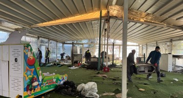 (ФОТО) Во Аеродром се руши поранешната дива игротека на „Дежаву“ кај Капитол Мол