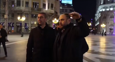 МИЦКОСКИ БЕШЕ ВО ОБИКОЛКА: Проверуваше дали Скопје е чисто