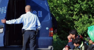 На граница уапсен 24 годишен криумчар од Албанија, превезувал 10 мигранти