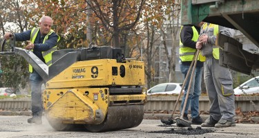 ЛАДЕН АСФАЛТ, КАНТИ, СТОЛПЧИЊА: Ѓорѓиевски вели дека се работи низ целото Скопје