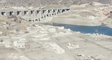 Потопено село во Турција повторно се појави